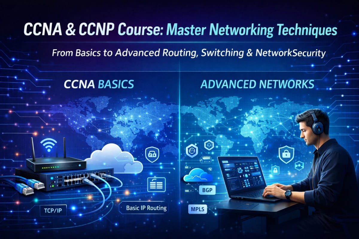 CCNA CCNP Course 7 Effective Techniques to Master Networking