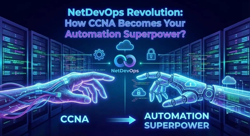 NetDevOps Revolution How CCNA Becomes Your Automation Superpower?