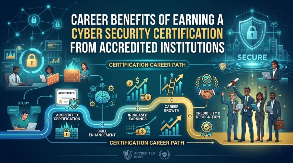 Career Benefits of Earning a Cyber Security Certification from Accredited Institutions