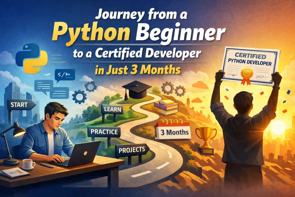 Journey from a Python Beginner to a Certified Developer in Just 3 Months